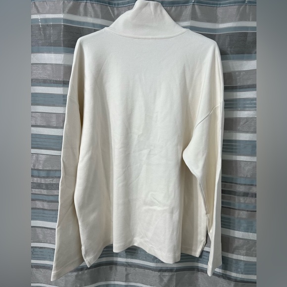 Banana Republic Ladies’ Double Twill Zip Sweatshirt - Picture 2 of 9